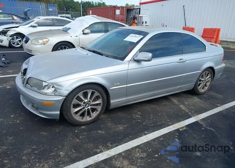 2003 BMW 330Ci из США, поврежденный, VIN WBABN53483PH04318